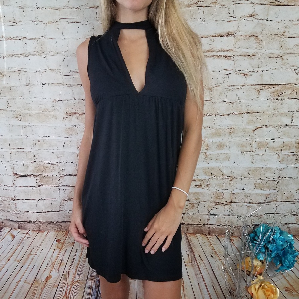 Black Choker Dress Mini